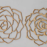 Sukkulenten Holz-Ornamente 2er Set